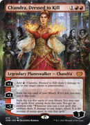 {R} Chandra, Dressed to Kill (Borderless) [Innistrad: Crimson Vow][VOW 279]