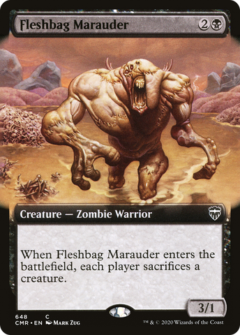 {C} Fleshbag Marauder (Extended Art) [Commander Legends][CMR 648]