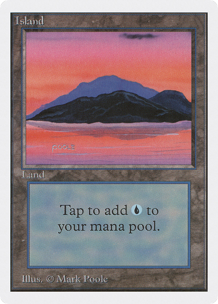 {B}[2ED 293] Island (293) [Unlimited Edition]