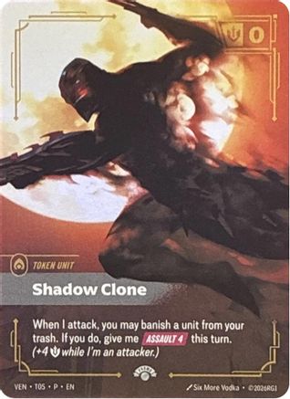 [RFB] Shadow Clone // Tentacle (Full Art) (Foil) (T05 // T06) - Vendetta