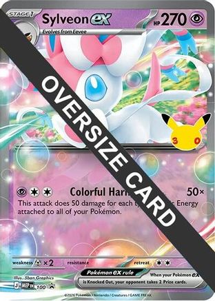 [PKM] Sylveon ex (30th Celebration) (100) [Jumbo Cards]