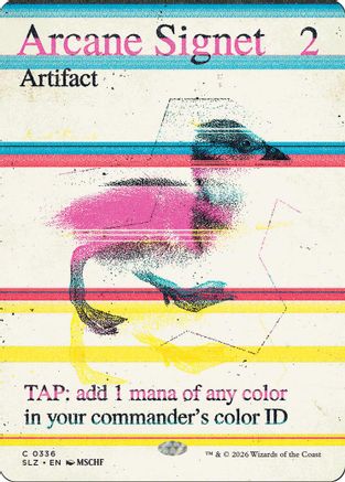 {C} Arcane Signet (0336) [Secret Lair x MSCHF The Zeta Set] [SLZ 336]