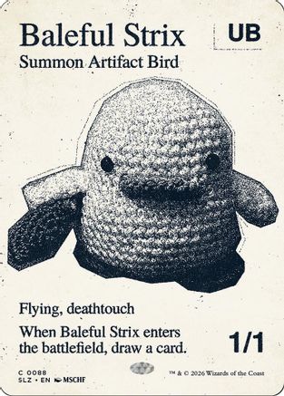 {C} Baleful Strix (0088) [Secret Lair x MSCHF The Zeta Set] [SLZ 088]