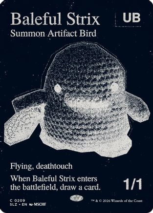 {C} Baleful Strix (0209) [Secret Lair x MSCHF The Zeta Set] [SLZ 209]