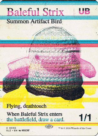 {C} Baleful Strix (0330) [Secret Lair x MSCHF The Zeta Set] [SLZ 330]