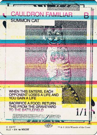 {C} Cauldron Familiar (0277) [Secret Lair x MSCHF The Zeta Set] [SLZ 277]