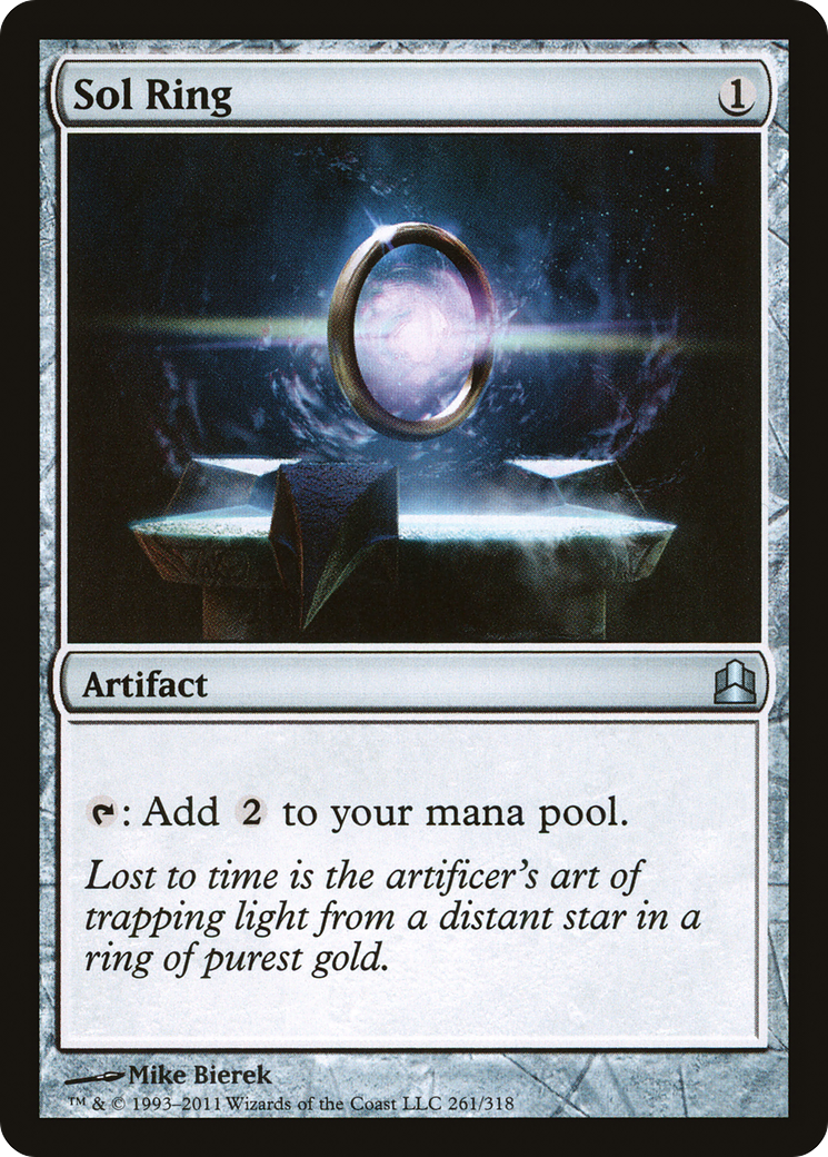 {C} Sol Ring [Commander 2011][CMD 261] - Misty Mountain Games