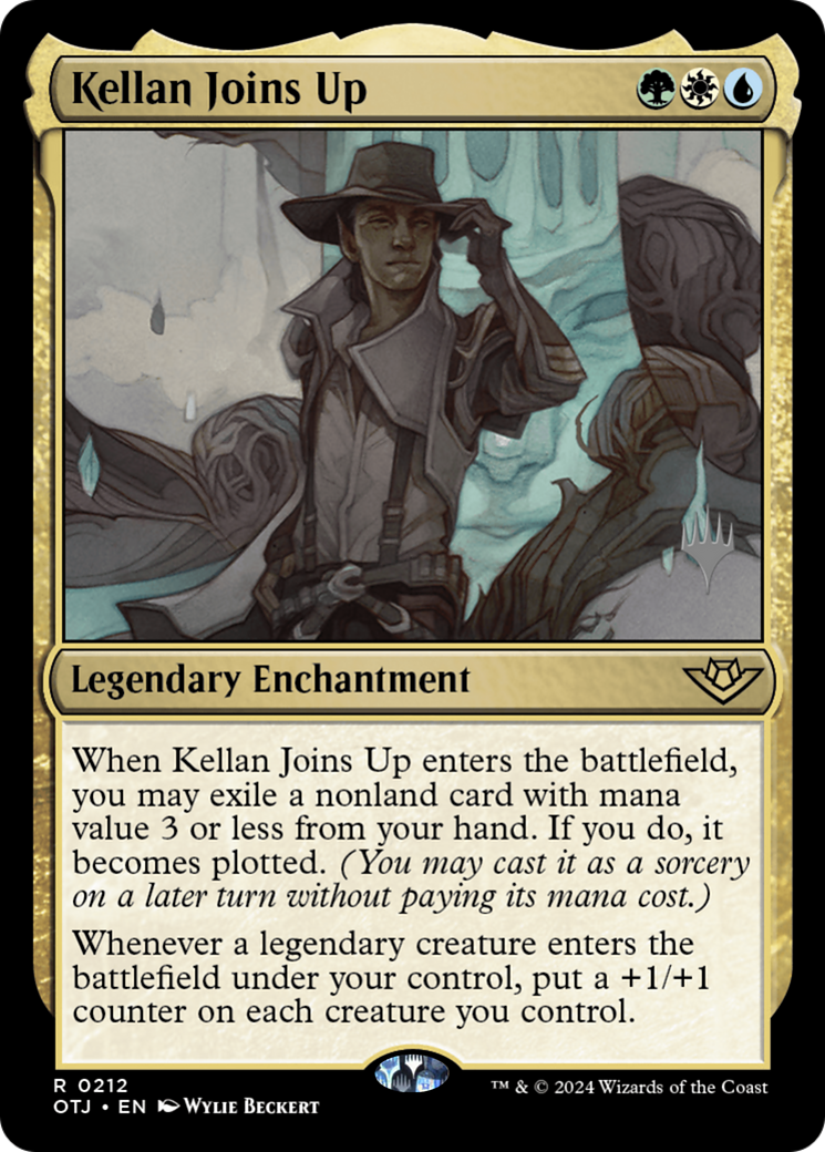 {@R} Kellan Joins Up (Promo Pack) [Outlaws of Thunder Junction Promos][PP OTJ 212]