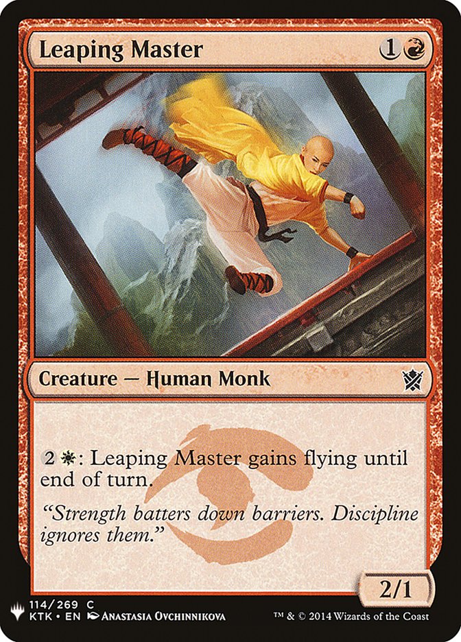 {C} Leaping Master [Mystery Booster][MB1 KTK 114]