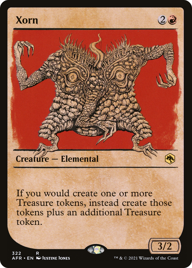 {R} Xorn (Showcase) [Dungeons & Dragons: Adventures in the Forgotten Realms][AFR 322]
