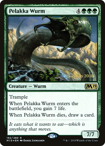 {R} Pelakka Wurm [Core Set 2019 Prerelease Promos][PR M19 192]