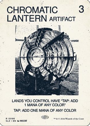 {R} Chromatic Lantern (0096) [Secret Lair x MSCHF The Zeta Set] [SLZ 096]