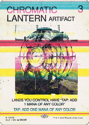 {R} Chromatic Lantern (0338) [Secret Lair x MSCHF The Zeta Set] [SLZ 338]