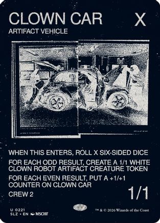 {C} Clown Car (0221) [Secret Lair x MSCHF The Zeta Set] [SLZ 221]
