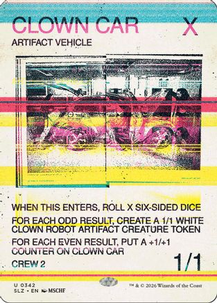 {C} Clown Car (0342) [Secret Lair x MSCHF The Zeta Set] [SLZ 342]