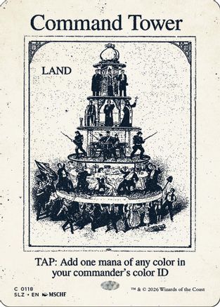 {C} Command Tower (0118) [Secret Lair x MSCHF The Zeta Set] [SLZ 118]