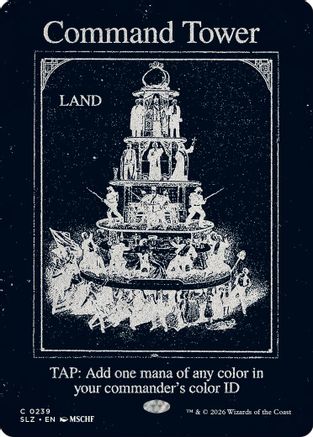 {C} Command Tower (0239) [Secret Lair x MSCHF The Zeta Set] [SLZ 239]
