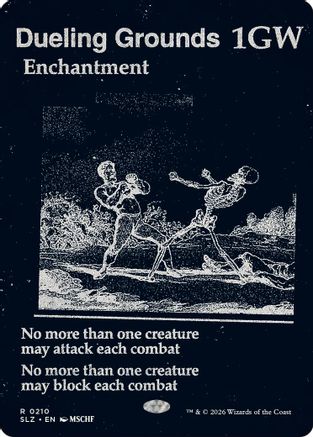 {R} Dueling Grounds (0210) [Secret Lair x MSCHF The Zeta Set] [SLZ 210]