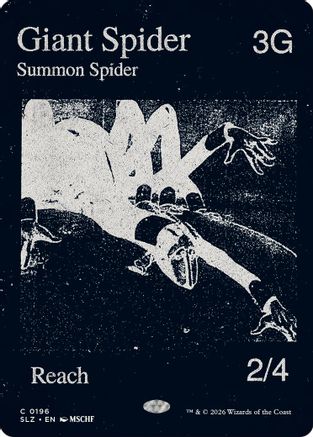 {C} Giant Spider (0196) [Secret Lair x MSCHF The Zeta Set] [SLZ 196]