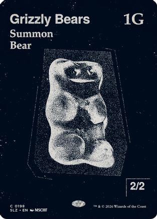 {C} Grizzly Bears (0198) [Secret Lair x MSCHF The Zeta Set] [SLZ 198]