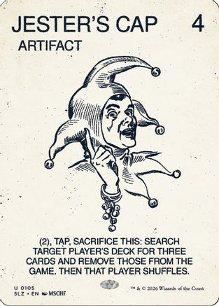 {C} Jester's Cap (0105) [Secret Lair x MSCHF The Zeta Set] [SLZ 105]