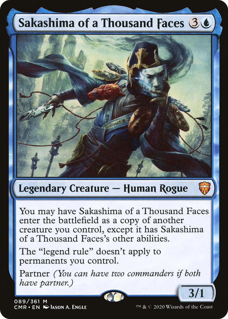 {R} Sakashima of a Thousand Faces [Commander Legends][CMR 089]