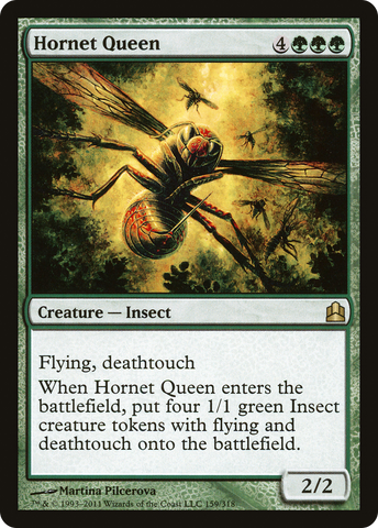 {R} Hornet Queen [Commander 2011][CMD 159]