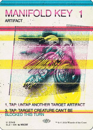 {C} Manifold Key (0348) [Secret Lair x MSCHF The Zeta Set] [SLZ 348]