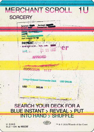 {C} Merchant Scroll (0265) [Secret Lair x MSCHF The Zeta Set] [SLZ 265]