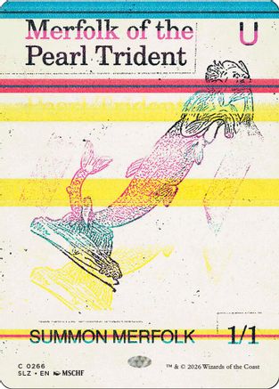 {C} Merfolk of the Pearl Trident (0266) [Secret Lair x MSCHF The Zeta Set] [SLZ 266]