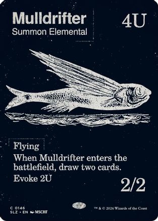 {C} Mulldrifter (0146) [Secret Lair x MSCHF The Zeta Set] [SLZ 146]