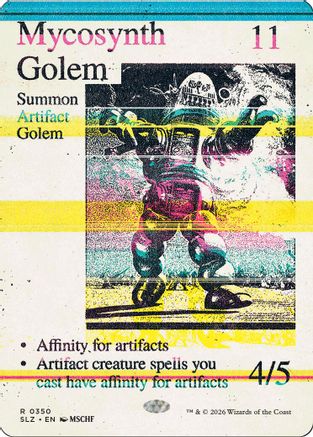 {R} Mycosynth Golem (0350) [Secret Lair x MSCHF The Zeta Set] [SLZ 350]