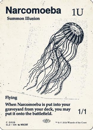 {C} Narcomoeba (0026) [Secret Lair x MSCHF The Zeta Set] [SLZ 026]