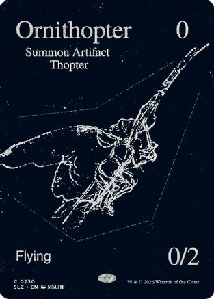 {C} Ornithopter (0230) [Secret Lair x MSCHF The Zeta Set] [SLZ 230]