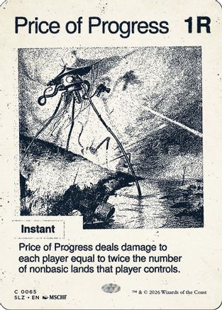 {C} Price of Progress (0065) [Secret Lair x MSCHF The Zeta Set] [SLZ 065]