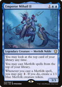 {R} Emperor Mihail II [Dominaria United Commander][DMC 023]