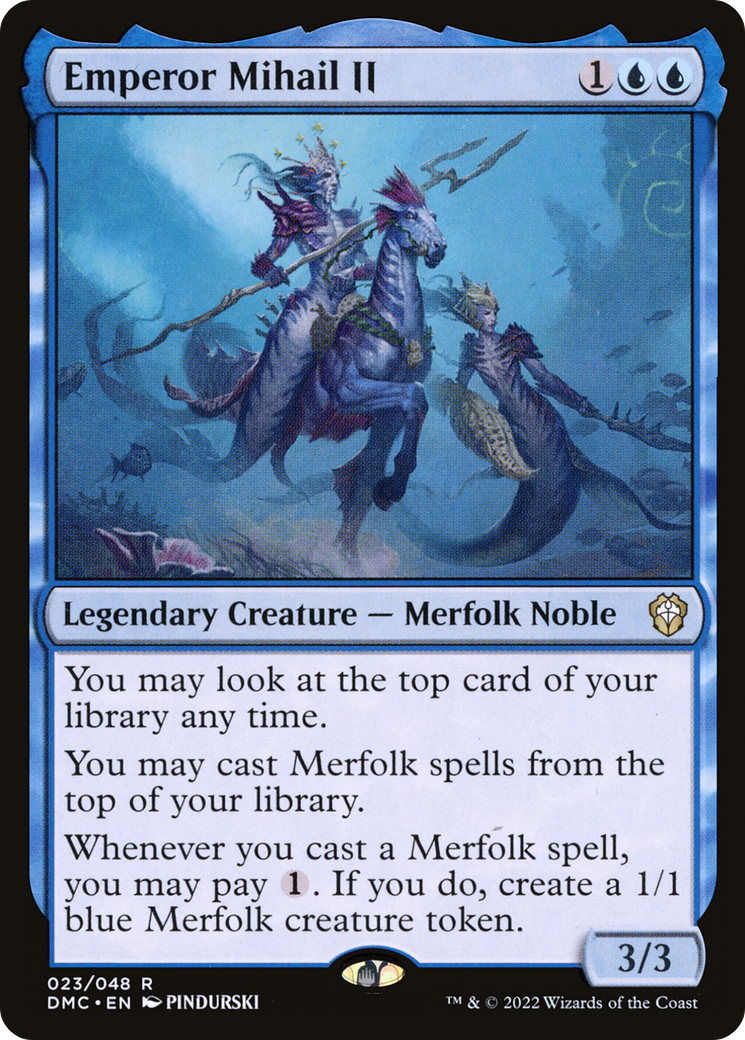 {R} Emperor Mihail II [Dominaria United Commander][DMC 023]