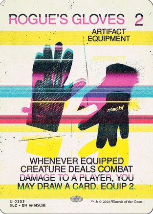 {C} Rogue's Gloves (0353) [Secret Lair x MSCHF The Zeta Set] [SLZ 353]