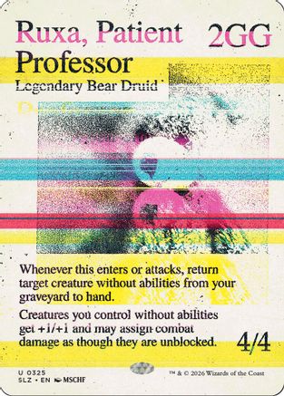 {C} Ruxa, Patient Professor (0325) [Secret Lair x MSCHF The Zeta Set] [SLZ 325]