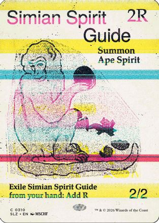 {C} Simian Spirit Guide (0310) [Secret Lair x MSCHF The Zeta Set] [SLZ 310]