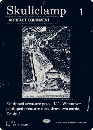 {R} Skullclamp (0234) [Secret Lair x MSCHF The Zeta Set] [SLZ 234]