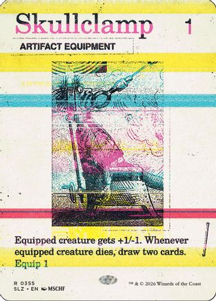 {R} Skullclamp (0355) [Secret Lair x MSCHF The Zeta Set] [SLZ 355]