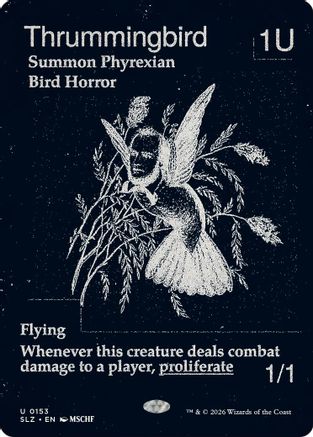{C} Thrummingbird (0153) [Secret Lair x MSCHF The Zeta Set] [SLZ 153]