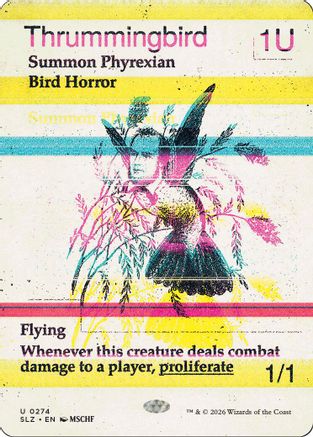 {C} Thrummingbird (0274) [Secret Lair x MSCHF The Zeta Set] [SLZ 274]