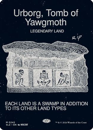 {R} Urborg, Tomb of Yawgmoth (0242) [Secret Lair x MSCHF The Zeta Set] [SLZ 242]