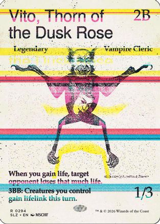 {R} Vito, Thorn of the Dusk Rose (0294) [Secret Lair x MSCHF The Zeta Set] [SLZ 294]