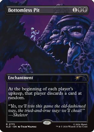{R} Bottomless Pit (2775) [Secret Lair Drop Series] [SLD 2775]