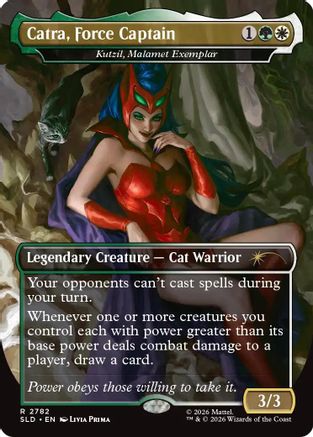 {R} Kutzil, Malamet Exemplar - Catra, Force Captain (Foil) [Secret Lair Drop Series] [SLD 2782]