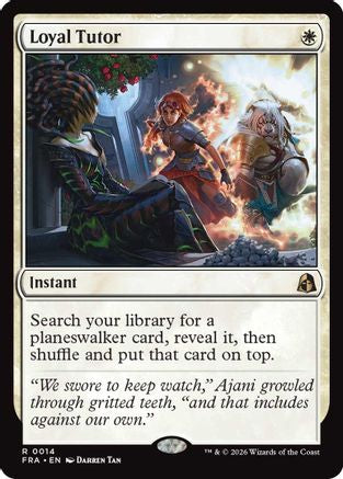 {R} Loyal Tutor (Foil) [Reality Fracture] [FRA 014]
