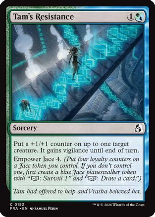 {C} Tam's Resistance (Foil) [Reality Fracture] [FRA 153]